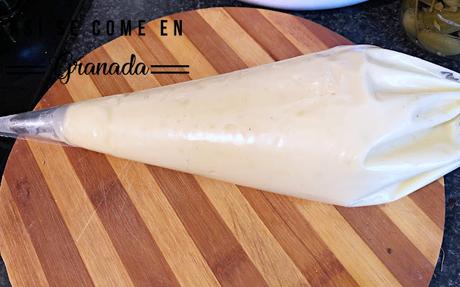 Aperitivo de patatas con parmesano