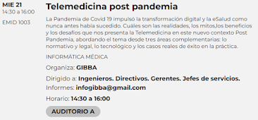 GIBBA en ExpoMedical 2022: Telemedicina Post Pandemia GIBBA en ExpoMedical 2022: Telemedicina Post Pandemia