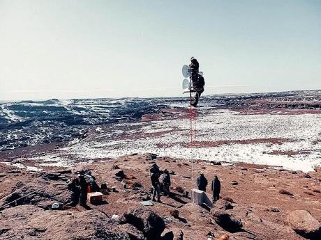 Vecinos de Pilquiniyeu, en la Meseta de Somuncura, ya están conectados