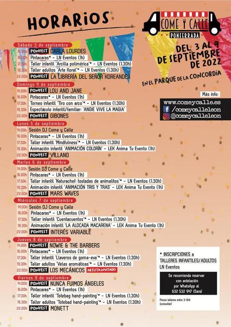 Come y Calla serán los encargados de poner en marcha las Food Trucks de la Encina 2022 en Ponferrada 8 Come y Calla serán los encargados de poner en marcha las Food Trucks de la Encina 2022 en Ponferrada 8