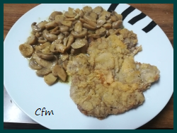 Escalope de ternera