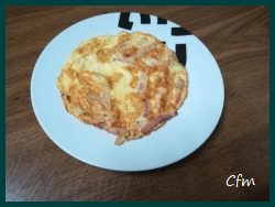 Tortilla francesa rellena