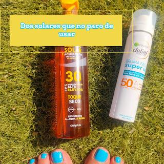 portada Dos solares (para playa o piscina) con los que acabé mis vacaciones