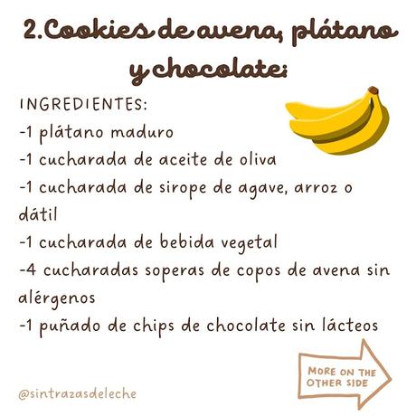 4 ideas de meriendas aptas APLV