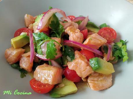 CEVICHE DE SALMÓN