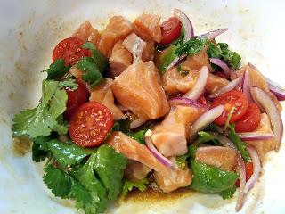 CEVICHE DE SALMÓN