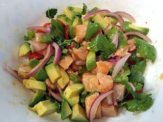CEVICHE DE SALMÓN