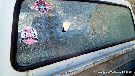 Vandalismo es perjuicio de una familia en Piedra del Águila