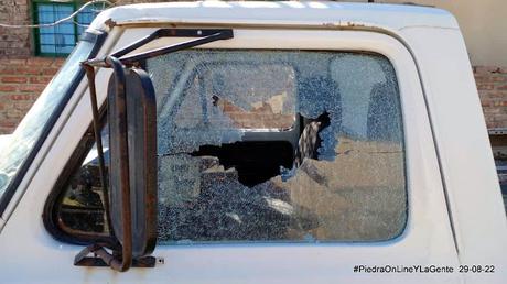 Vandalismo es perjuicio de una familia en Piedra del Águila