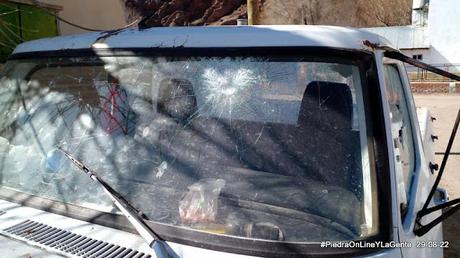 Vandalismo es perjuicio de una familia en Piedra del Águila