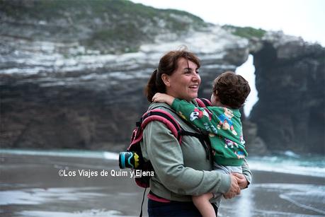 Elena y Álex divirtiéndose en Galicia