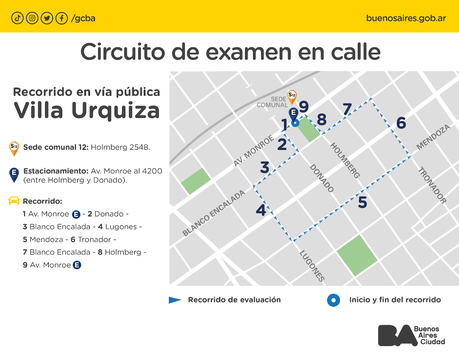 Licencia de conducir:examen en calle y más exigencias