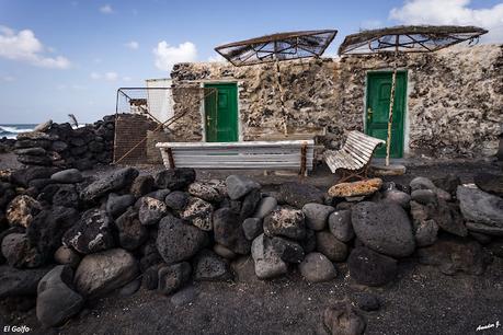 EL GOLFO Y CHARCO VERDE. LANZAROTE
