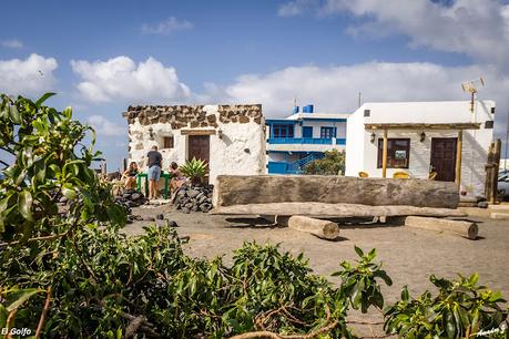 EL GOLFO Y CHARCO VERDE. LANZAROTE