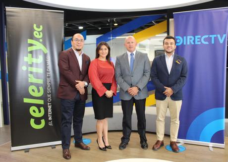 DIRECTV y CELERITY firman acuerdo para la comercialización de DIRECTV GO en Ecuador