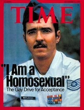 Leonard Matlovich, el activista LGBTIQ condecorado.