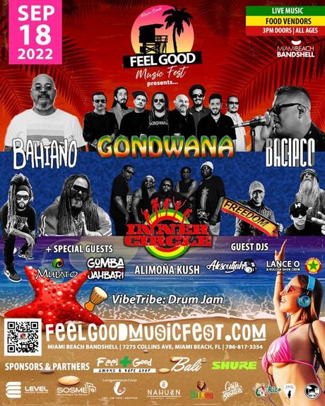 El “Feel Good Music Fest” se Festejará el 18 de Septiembre de 2022