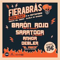 Cartel del Fierabrás rock fest 2022
