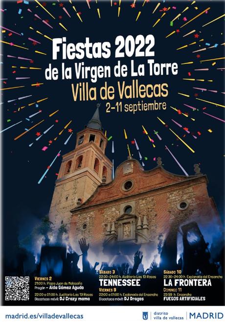 Fiestas Villa de Vallecas 2022: conciertos y actividades