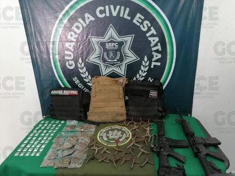 Guardia Civil desarticula banda delincuencial en la Huasteca Potosina