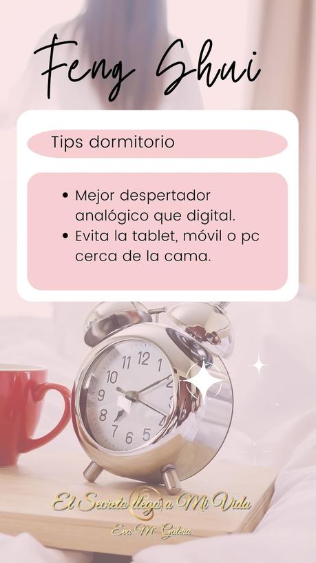 Tips dormitorio Feng Shui