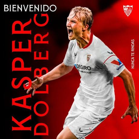 Kasper Dolberg nuevo jugador del Sevilla FC