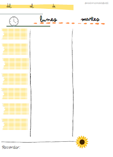 PROGRAMACIÓN SEMANAL DOCENTE PARA DESCARGAR EN PDF PROGRAMACIÓN SEMANAL DOCENTE PARA DESCARGAR EN PDF
