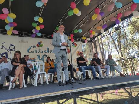 Samuel Naveiro recuerda su pasado en Cima durante el pregón de la apertura de la Ciudad Mágica 8 Samuel Naveiro recuerda su pasado en Cima durante el pregón de la apertura de la Ciudad Mágica 8