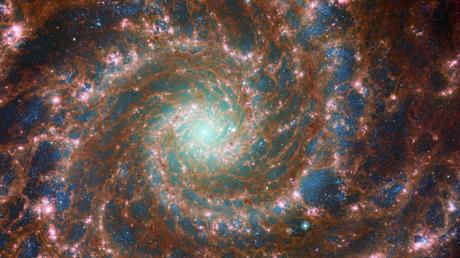 La impresionante imagen de M74 «La galaxia Fantasma»