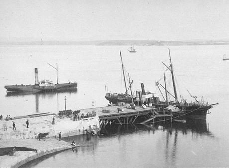 1875: embarcadero de la Ribera