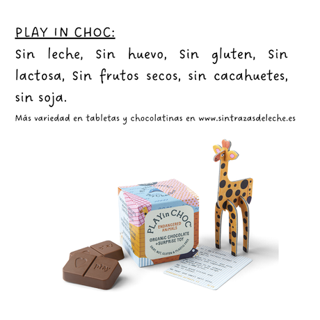 Chocolate sin lácteos apto APLV Chocolate sin lácteos apto APLV