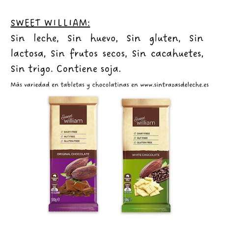 Chocolate sin lácteos apto APLV Chocolate sin lácteos apto APLV