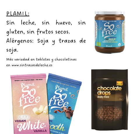 Chocolate sin lácteos apto APLV Chocolate sin lácteos apto APLV