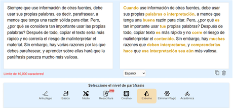 Extremo parafrasear.org Extremo parafrasear.org