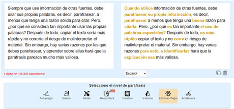 Eliminar plagio parafrasis.org Eliminar plagio parafrasis.org