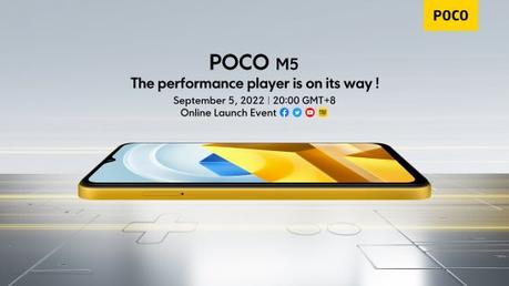 POCO M5 estará equipado con el procesador más reciente de MediaTek, el Helio G99