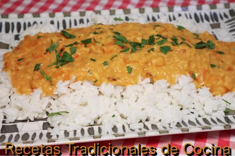 Receta de Dahl curry de lentejas rojas, una delicia de la cocina India