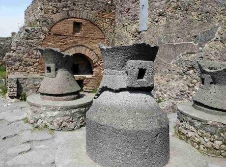 Cuádricas en las panaderías de Pompeya