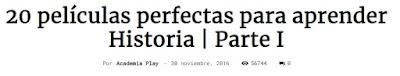 HISTORIA. Películas