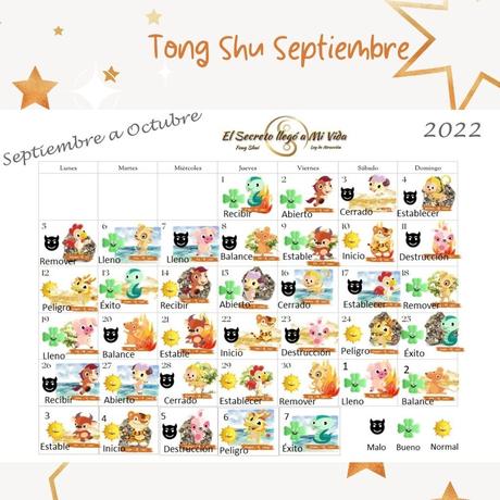 Tong Shu Septiembre 2022