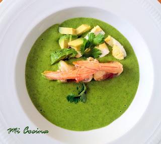 GAZPACHO DE CILANTRO