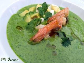 GAZPACHO DE CILANTRO