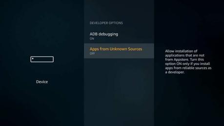 Cómo descargar e instalar TeaTV en Firestick Aplicación de fuentes desconocidas