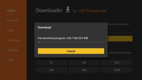 Cómo descargar e instalar TeaTV en Firestick Descarga de archivos: descargue e instale TeaTV en Firestick