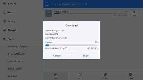 Cómo descargar e instalar TeaTV en Firestick Descargar