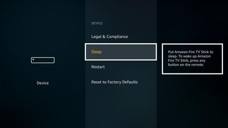 Deshabilitar Amazon Firestick