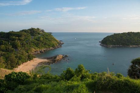 playa Yanui desde el mirador