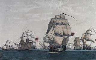 Captura del doble convoy inglés, o la batalla del Cabo de Santa María, 9 de agosto de 1780