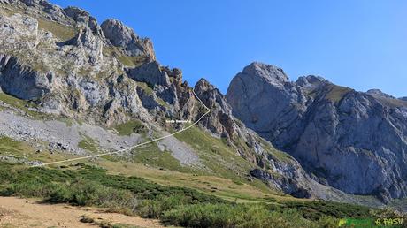 Entrada al Sedo Remoña en Picos de Europa