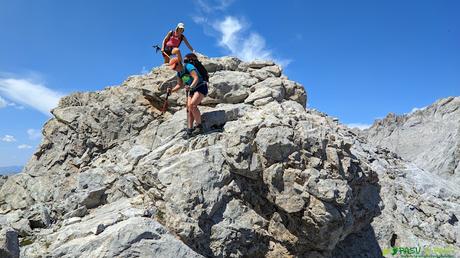 Parte superior de la Torre del Hoyo Oscuro